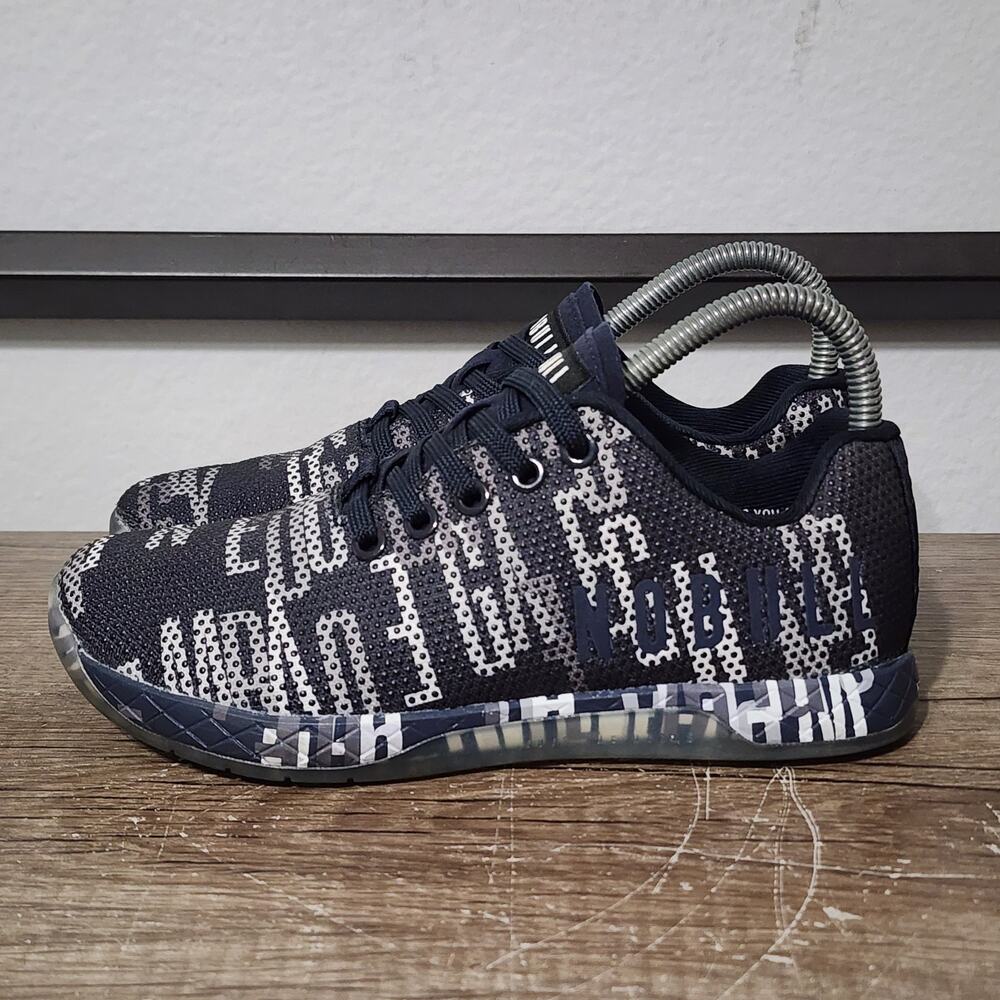 Nobull SuperFabric Trainer Women's Athletic Shoes Sneakers Size 6 Blue - Picture 1 of 9